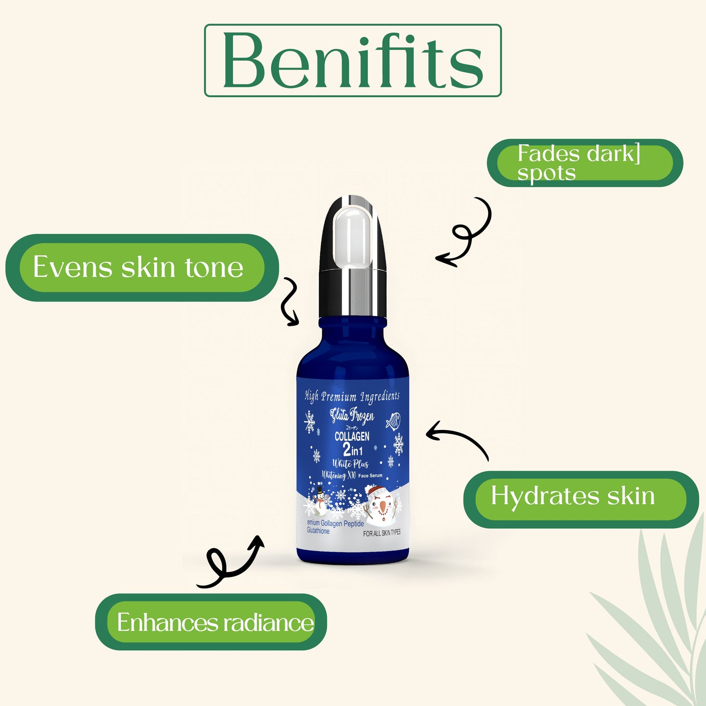 Gluta Frozen Multi Action Serum
